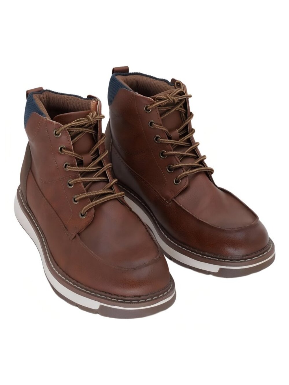 Club Room Mens Westin Lace-Up Boots Tan US 7.5M EU 41